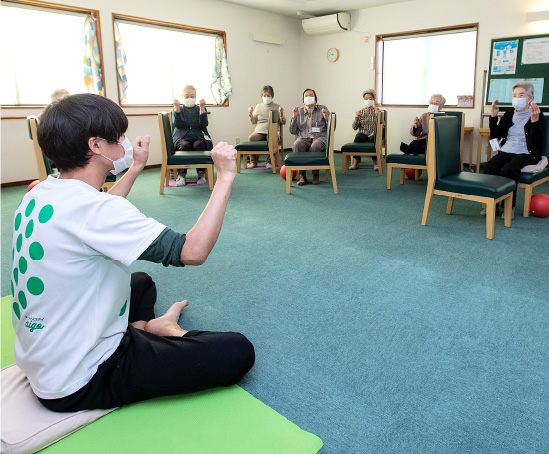 健康維持と改善を推進しご利用者様とご家族を幸せにする